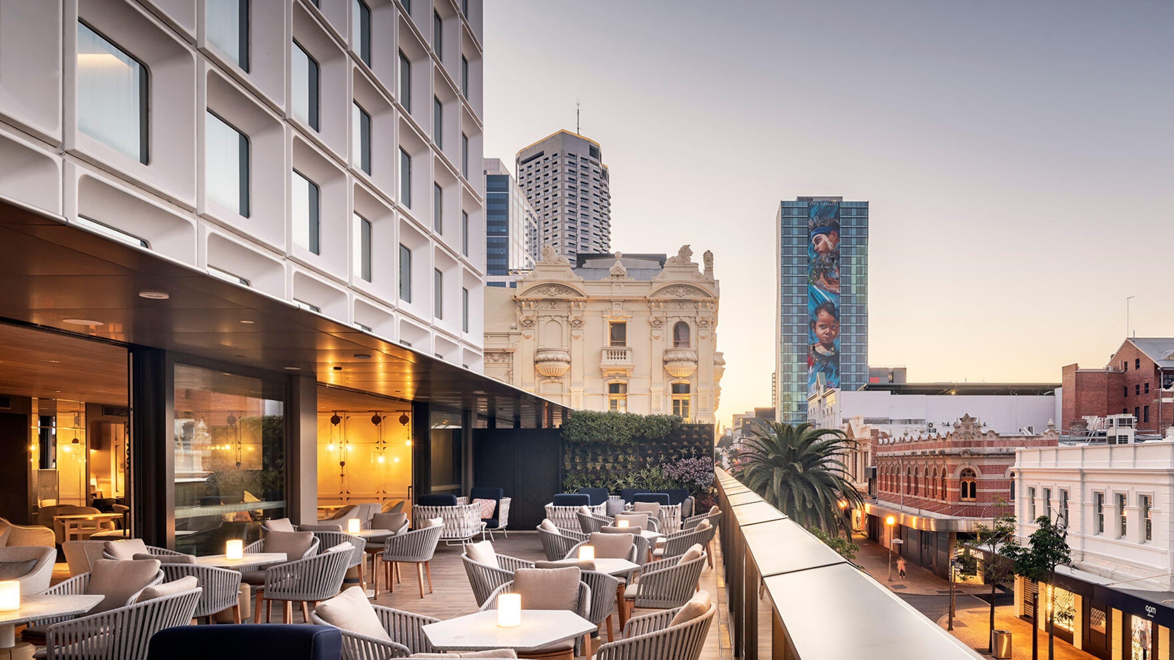 인터컨티넨탈 퍼스 시티 센터 외부 사진 The Terrace at The Standard